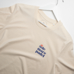 T-SHIRT "SOLE, MARE, PADEL" - burro COLLEZIONE 2024