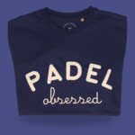 T-SHIRT "PADEL OBSESSED" BLU NOTTE